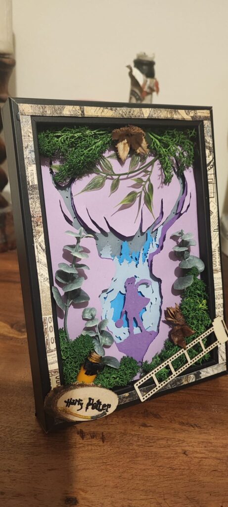 Tiphaine Paré - La Faebrik - Décoration lightbox - Harry Potter