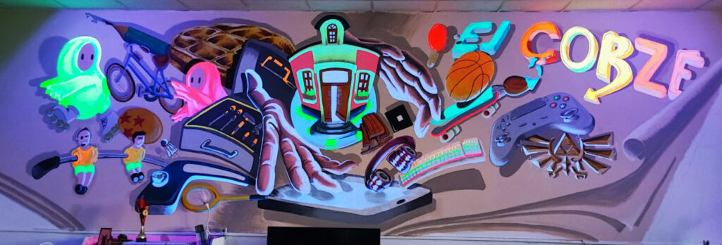 Tiphaine Paré - La Faebrik - Fresque géante