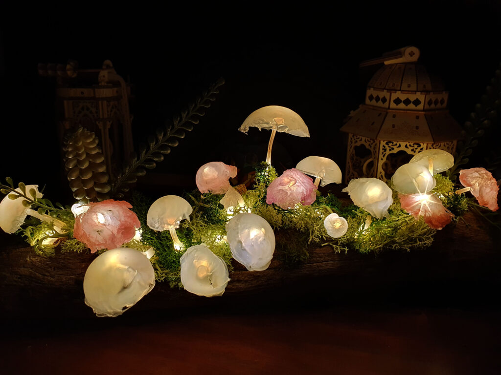 Tiphaine Paré - La Faebrik - Chemin de table - Champignons