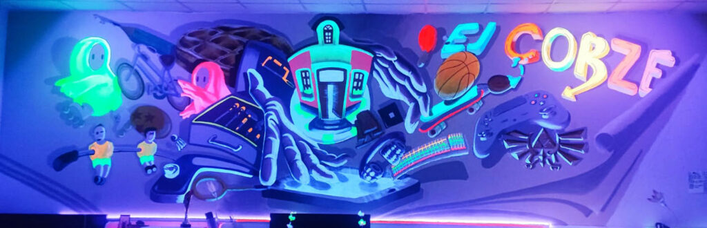 Tiphaine Paré - La Faebrik - Fresque géante